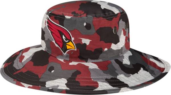 New Era Men's Arizona Cardinals Training Camp 2022 Sideline Panama Camouflage Bucket Hat