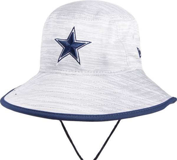 New Era Men's Dallas Cowboys Distinct Grey Adjustable Bucket Hat