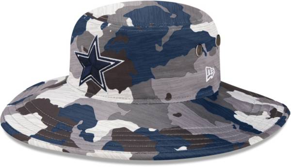 New Era Men's Dallas Cowboys Sideline Training Camp 2022 Camouflage Bucket Hat