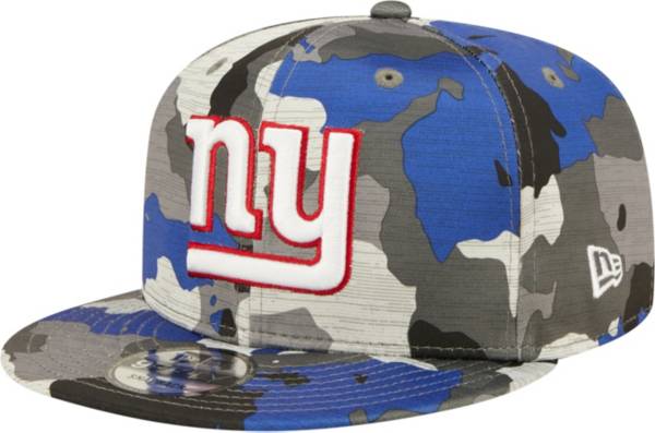 New Era Men's New York Giants Sideline Training Camp 2022 Camouflage 9Fifty Adjustable Hat