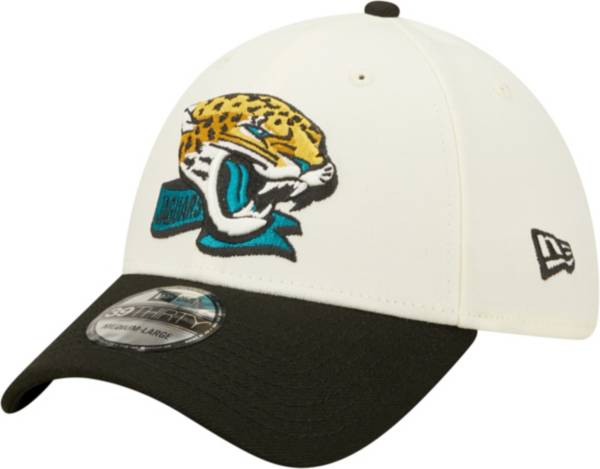 New Era Men's Jacksonville Jaguars Sideline 39Thirty Chrome White Stretch Fit Hat product image