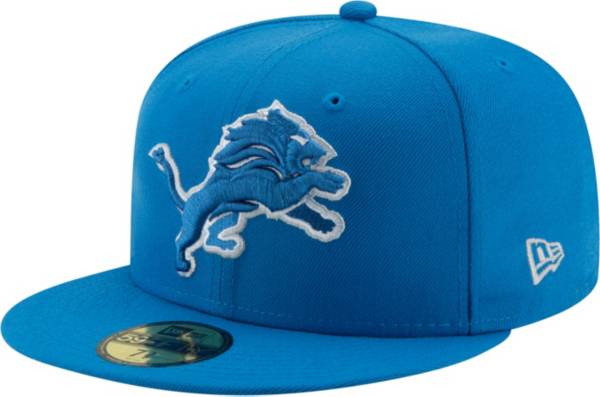 New Era Men's Detroit Lions Logo Blue 59Fifty Fitted Hat product image