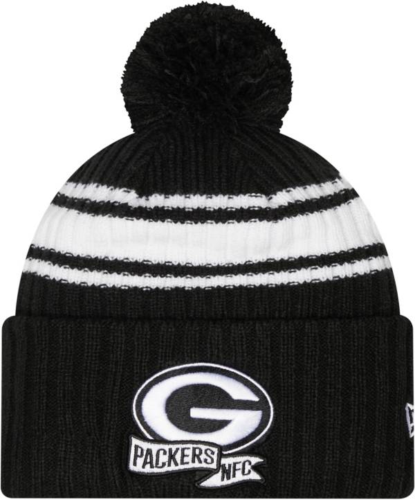 New Era Men's Green Bay Packers Black Sideline Sport Knit product image