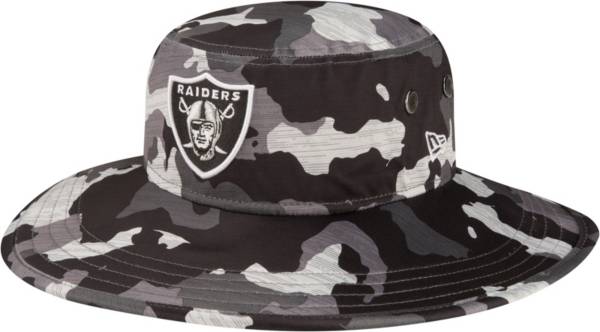 New Era Men's Las Vegas Raiders Training Camp 2022 Sideline Panama Camouflage Bucket Hat product image
