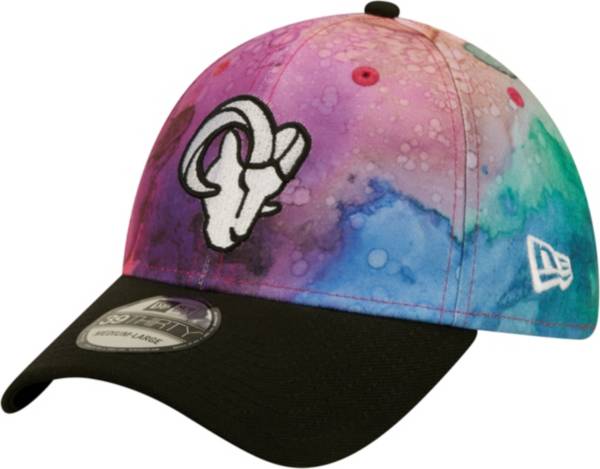 New Era Los Angeles Rams Crucial Catch Tie Dye 39Thirty Stretch Fit Hat product image