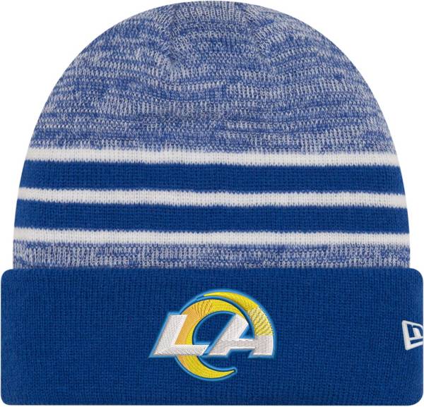 New Era Men's Los Angeles Rams Marled Royal Cuff Knit