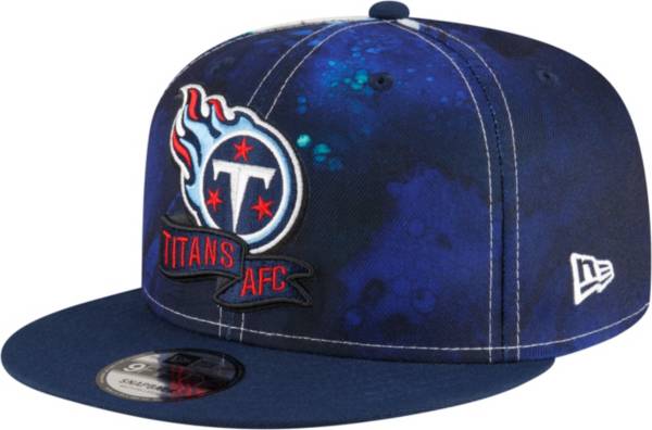 New Era Men's Tennessee Titans Sideline Ink Dye 9Fifty Blue Adjustable Hat product image