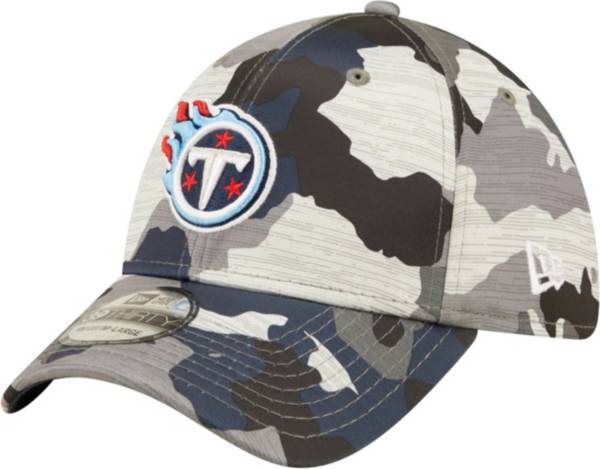 New Era Men's Tennessee Titans Sideline Training Camp 2022 Camouflage 39Thirty Stretch Fit Hat