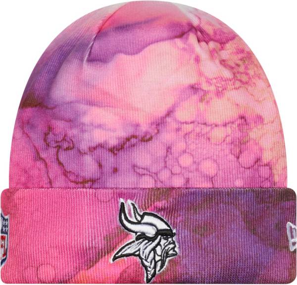 New Era Minnesota Vikings Crucial Catch Tie Dye Knit Beanie product image