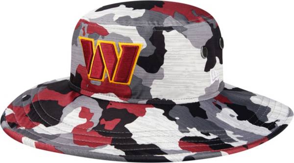 New Era Men's Washington Commanders Training Camp 2022 Sideline Panama Camouflage Bucket Hat