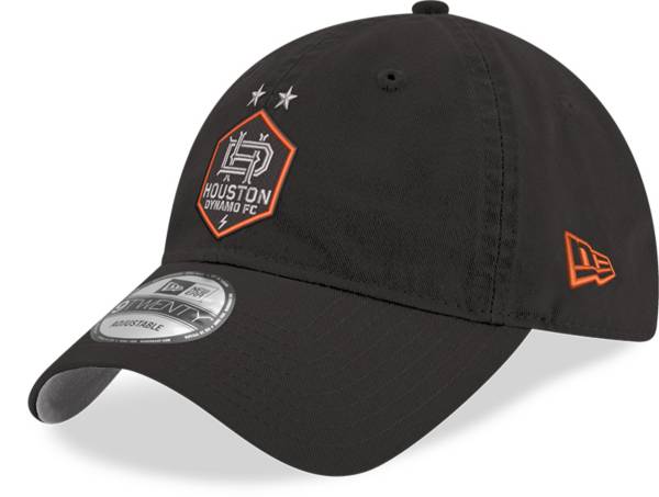 New Era Houston Dynamo '22 9Twenty Jersey Hook Black Adjustable Hat