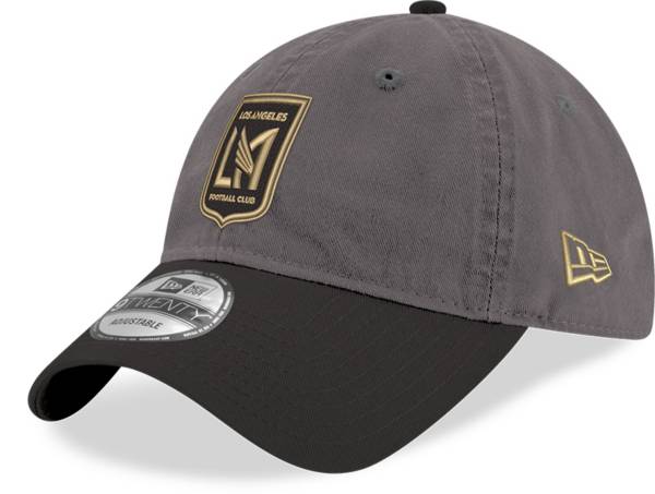 New Era Los Angeles FC '22 9Twenty Jersey Hook Grey Adjustable Hat
