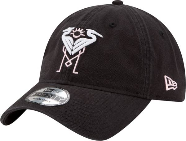 New Era Inter Miami CF '22 9Twenty Jersey Hook Black Adjustable Hat