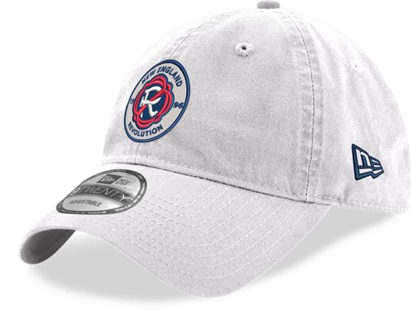 New Era New England Revolution '22 9Twenty Jersey Hook White Adjustable Hat