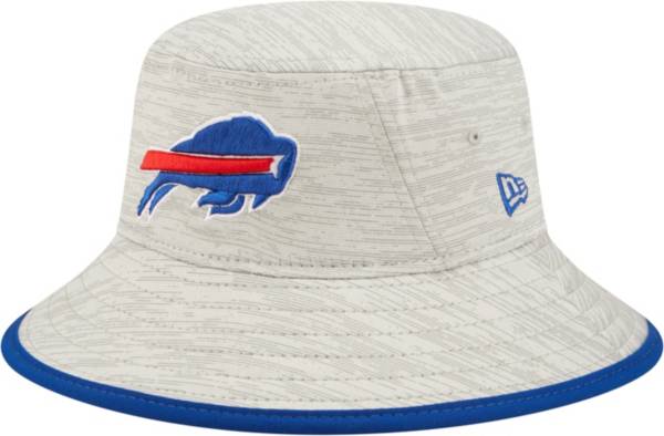 New Era Men's Buffalo Bills Distinct Grey Adjustable Bucket Hat