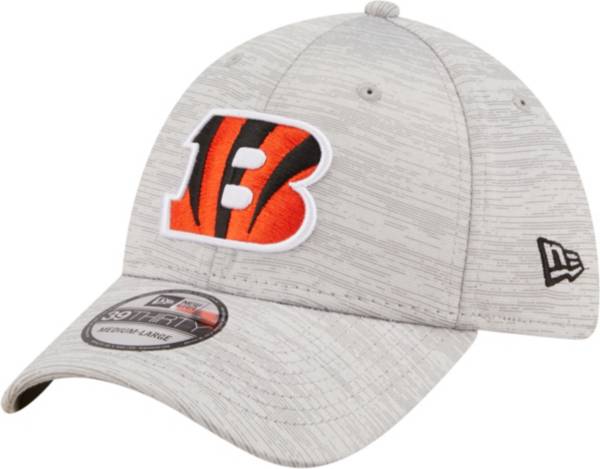 New Era Men's Cincinnati Bengals Distinct 39Thirty Grey Stretch Fit Hat