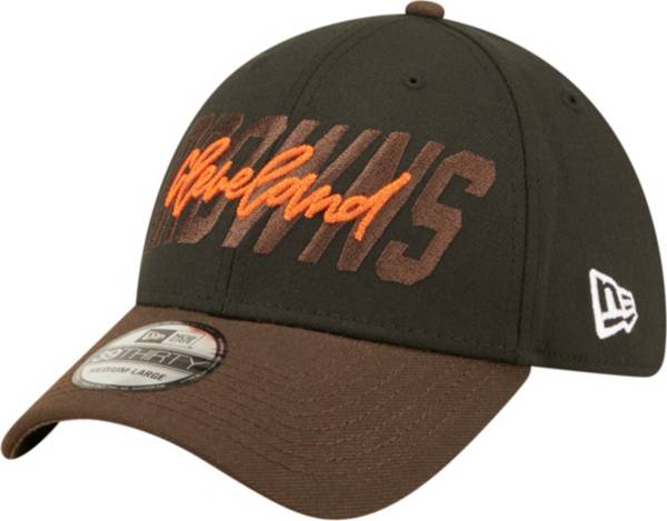 New Era Men's Cleveland Browns 2022 NFL Draft 39Thirty Black Stretch Fit Hat