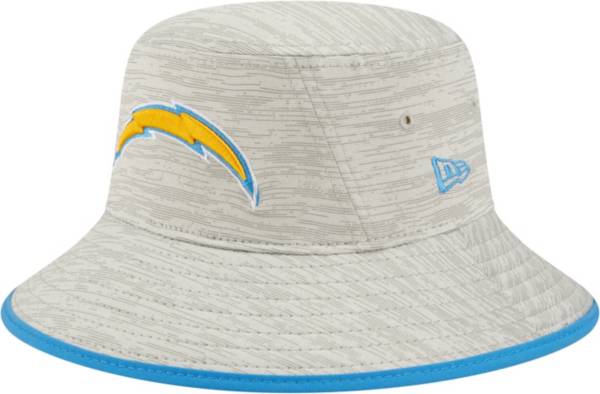 New Era Men's Los Angeles Chargers Distinct Grey Adjustable Bucket Hat