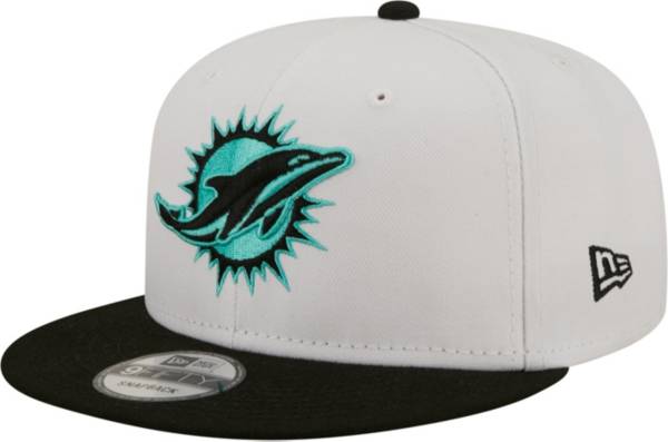 New Era Men's Miami Dolphins Color Pack 9Fifty White Adjustable Hat