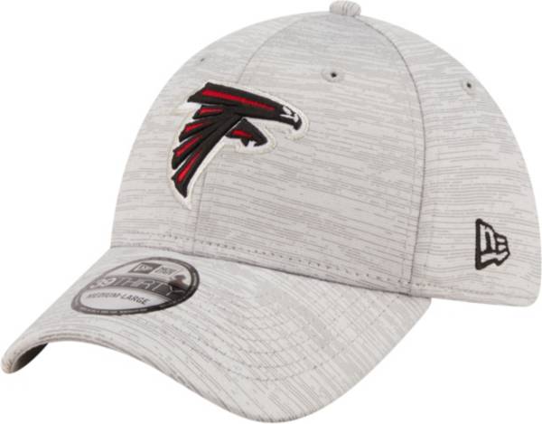 New Era Men's Atlanta Falcons Distinct 39Thirty Grey Stretch Fit Hat