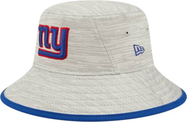 New Era Men's New York Giants Distinct Grey Adjustable Bucket Hat