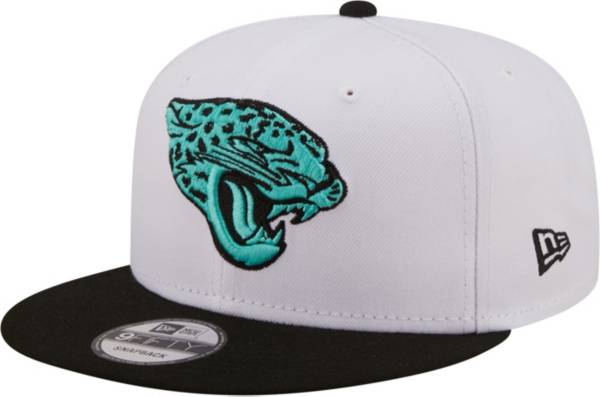 New Era Men's Jacksonville Jaguars Color Pack 9Fifty White Adjustable Hat