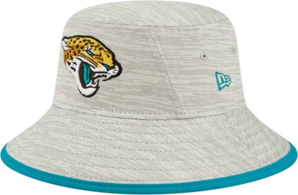 New Era Men's Jacksonville Jaguars Distinct Grey Adjustable Bucket Hat