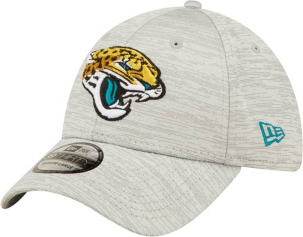 New Era Men's Jacksonville Jaguars Distinct 39Thirty Grey Stretch Fit Hat