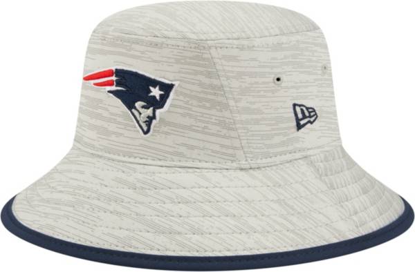 New Era Men's New England Patriots Distinct Grey Adjustable Bucket Hat product image