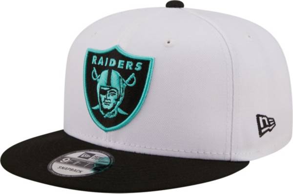 New Era Men's Las Vegas Raiders Color Pack 9Fifty White Adjustable Hat