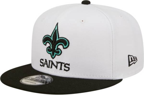 New Era Men's New Orleans Saints Color Pack 9Fifty White Adjustable Hat