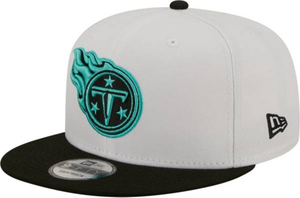 New Era Men's Tennessee Titans Color Pack 9Fifty White Adjustable Hat