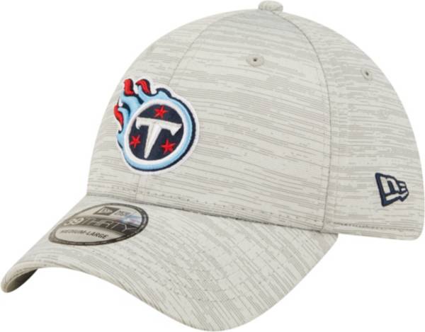New Era Men's Tennessee Titans Distinct 39Thirty Grey Stretch Fit Hat product image