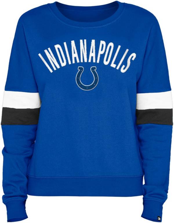 New Era Women's Indianapolis Colts Blue Brush Fleece Crew product image