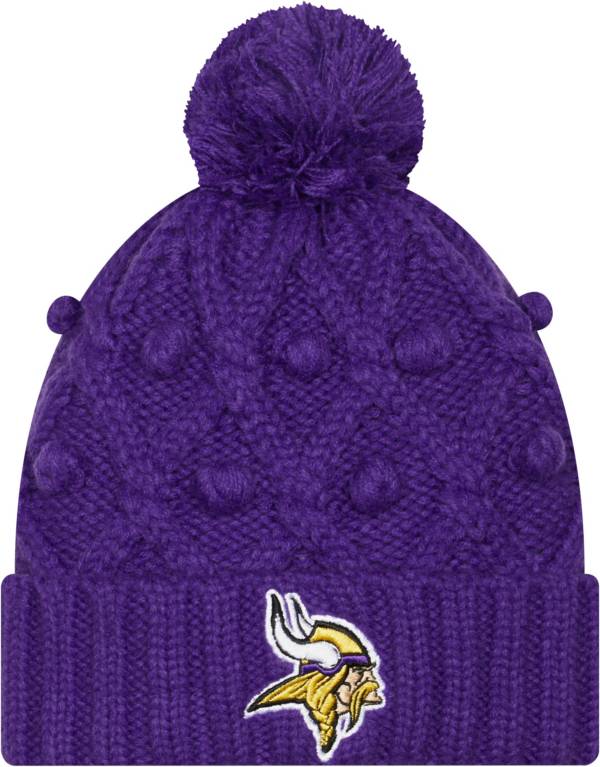New Era Women's Minnesota Vikings Core Classic Purple Toasty Knit Hat product image
