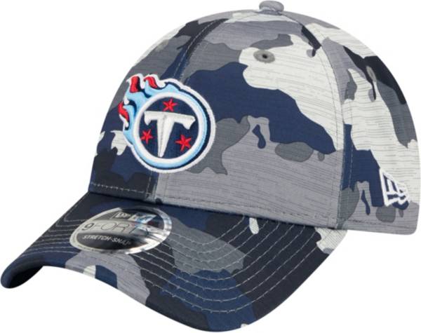 New Era Youth Tennessee Titans Sideline Training Camp 2022 Camouflage 9Forty Adjustable Hat