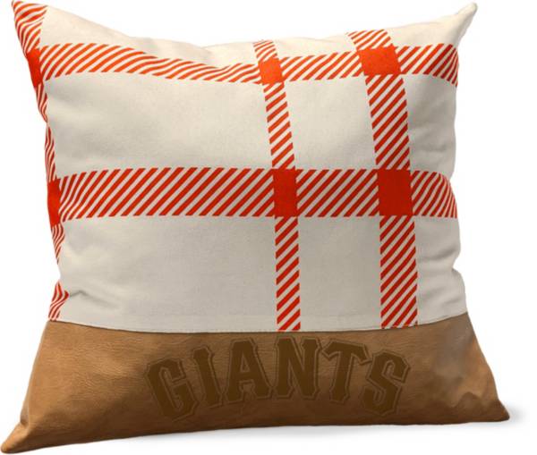 Pegasus Sports San Francisco Giants Faux Leather Pillow