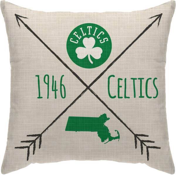 Pegasus Sports Boston Celtics Cross Décor Pillow