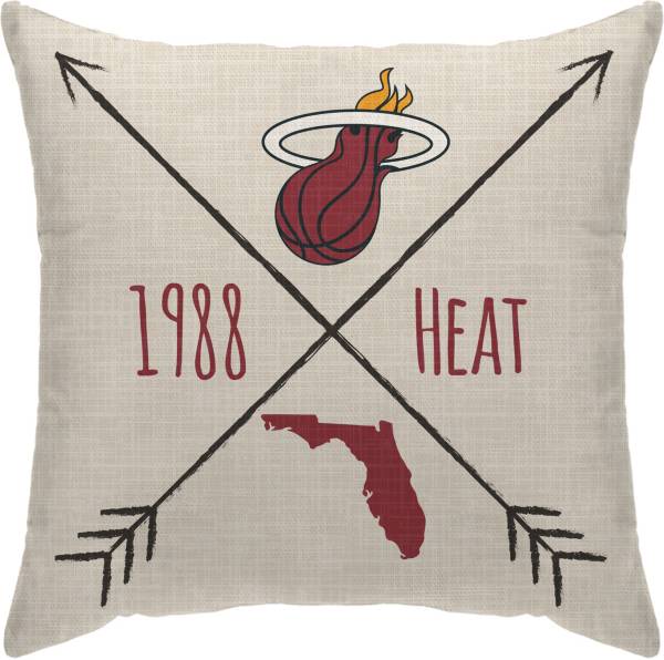 Pegasus Sports Miami Heat Cross Décor Pillow