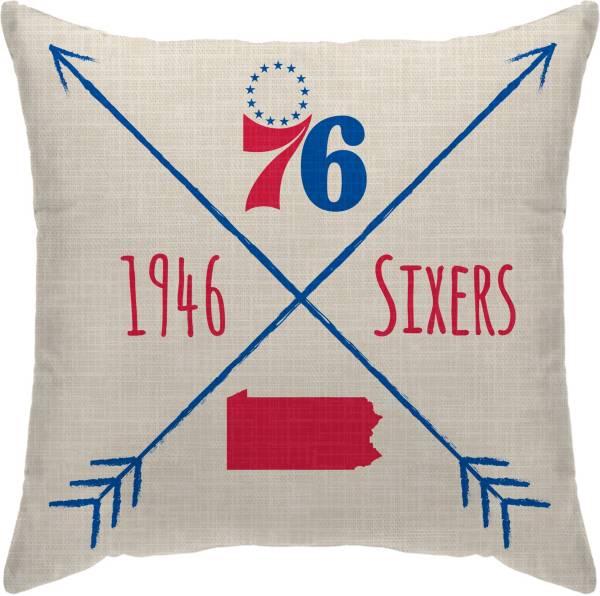 Pegasus Sports Philadelphia 76ers Cross Décor Pillow product image