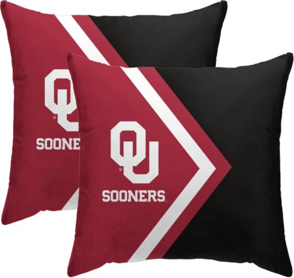 Pegasus Sports Oklahoma Sooners 2 Piece Pillow Set