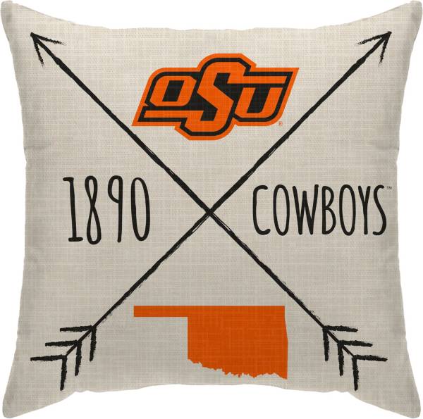 Pegasus Sports Oklahoma State Cowboys Cross Décor Pillow