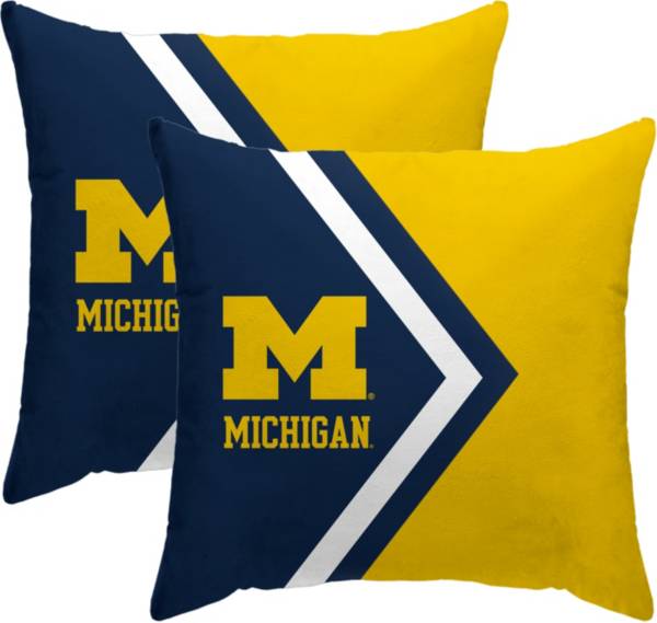 Pegasus Sports Michigan Wolverines 2 Piece Pillow Set