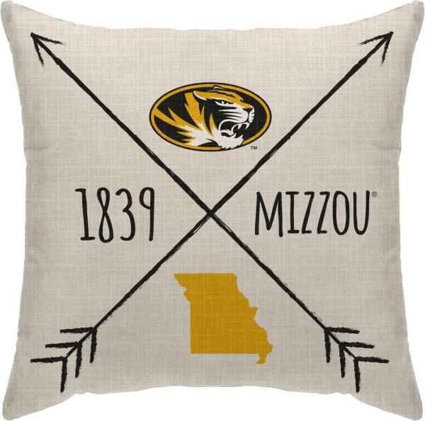 Pegasus Sports Missouri Tigers Cross Décor Pillow product image