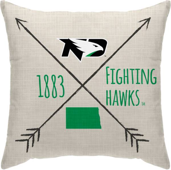 Pegasus Sports North Dakota Fighting Hawks Cross Décor Pillow product image
