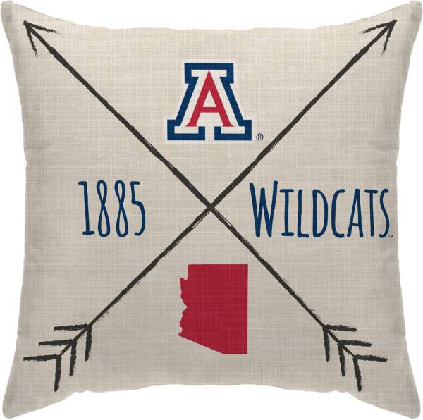 Pegasus Sports Arizona Wildcats Cross Décor Pillow