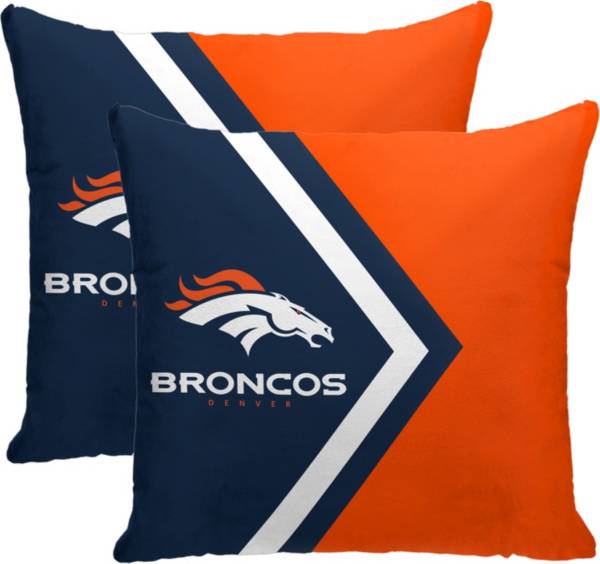 Pegasus Sports Denver Broncos 2 Piece Pillow Set