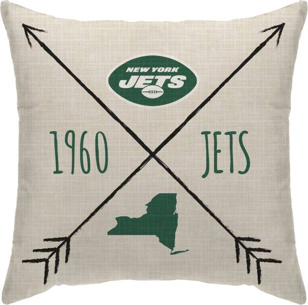 Pegasus Sports New York Jets Cross Décor Pillow product image