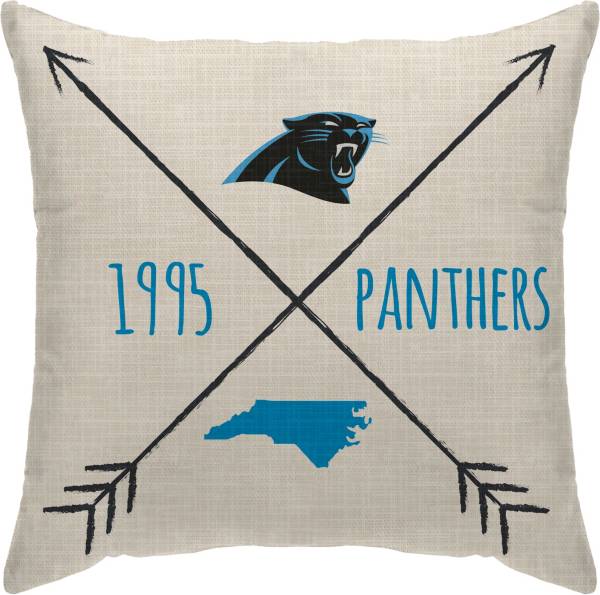 Pegasus Sports Carolina Panthers Cross Décor Pillow