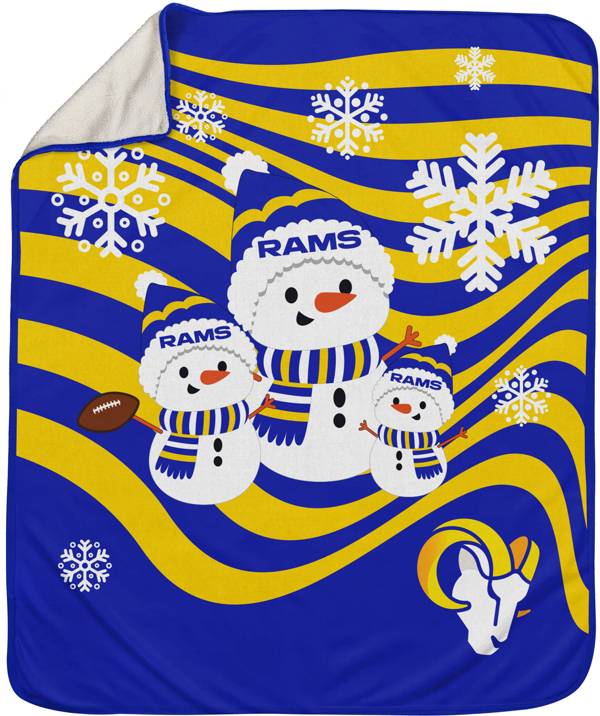 Pegasus Sports Los Angeles Rams Snowman Throw blanket product image